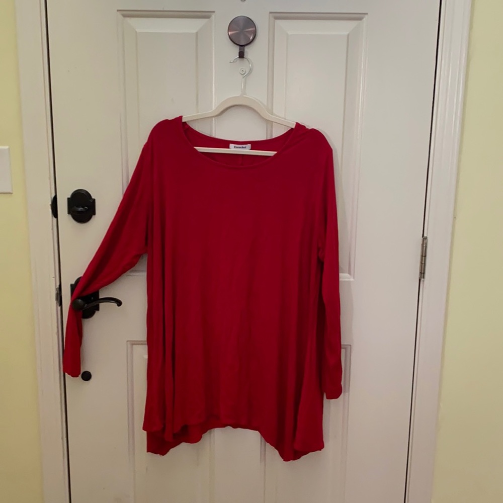 Red Tunic Plus Size